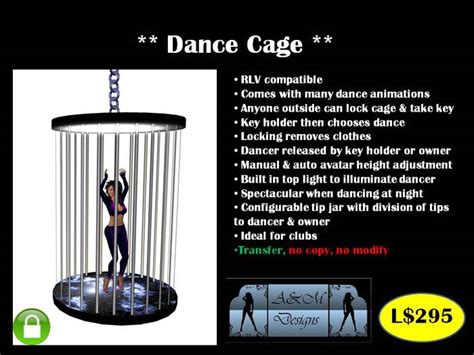 Second Life Marketplace - Dance Cage 3.0 (boxed)