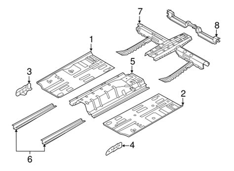 Floor & Rails for 2012 Kia Rio | Kia.Parts Store
