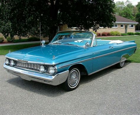 1961 Mercury Monterey Convertible | Classic sports cars, Lincoln cars, Edsel ford