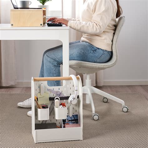 Vattenkar Desk Organiser White 33x21x43 Cm Ikea Lietuva