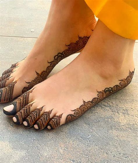 Trending Foot Mehendi Designs For Brides Wedbook