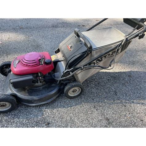 Vintage Honda Hr215 Lawn Mower Aluminum Deck Hydrostatic