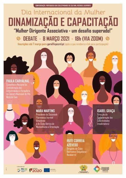 CONVITE DEBATE Dia Internacional Da Mulher Mulher Dirigente