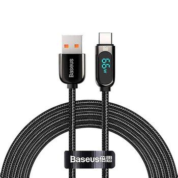 Kabel przewód USB USB C Typ C 100cm Baseus Display CASX020001 z