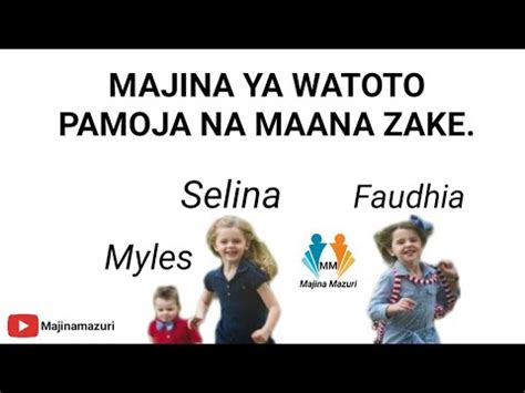 Majina Mazuri Ya Watoto Kiume Watoto Wa Kike Pamoja Na Maana Zake