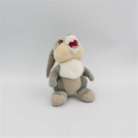 Doudou Lapin Gris Pan Pan L Ami De Bambi Disney