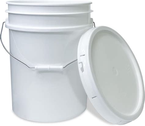 Amazon EPackageSupply 5 Gallon White Bucket Lid Made In The USA