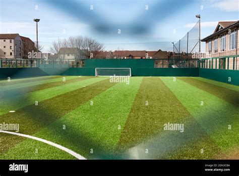 Football Pitch Goal Hi Res Stock Photography And Images Alamy