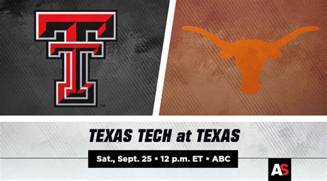 Texas Tech Vs Texas Football Prediction And Preview Athlon Sports