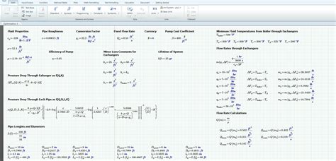 PTC Mathcad Included Worksheet Worksheets Library