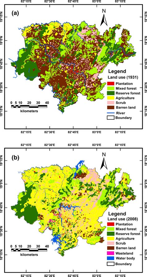 Spatial Distribution Of Different Land Uses Of Koraput District As