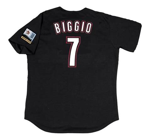 Craig Biggio Houston Astros Majestic Cooperstown Throwback Baseball