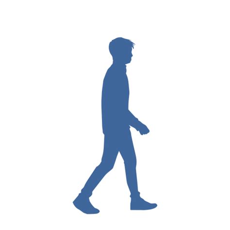 Walking man side view silhouette #AD , #man, #Walking, #view, # ...