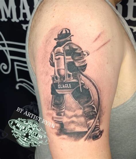 Female Firefighter Tattoo Firefighter Tattoo Sleeve Fireman Tattoo