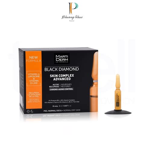 OXY Martiderm Black Diamond Skin Complex Advanced 30x2ml Shopee