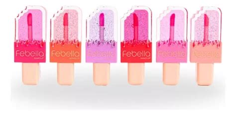 Lip Gloss Brilho Labial Glitter Infantil Sorvetinho Parcelamento