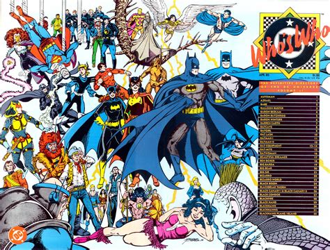 Read Online Whos Who The Definitive Directory Of The Dc Universe