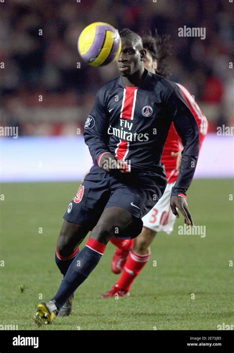 Psg S Mamadou Sakho During The Uefa Cup Second Knockout Round First Leg