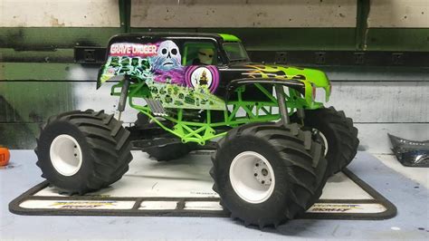 Axial Smt10 Grave Digger Monster Truck Update Part 2 YouTube