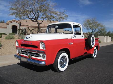 1957 DODGE D-100 Lot 498 | Barrett-Jackson Auction Company | Classic trucks, Dodge trucks ...