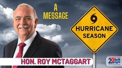 The Leader Of The Opposition S Hurricane Season Message Youtube