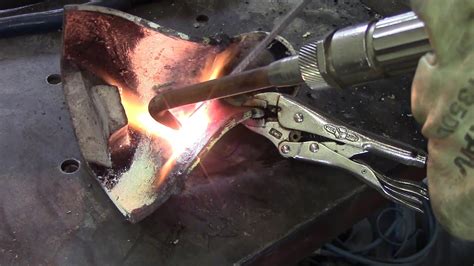 Cast Iron Repair Oxy Acetylene Welding Youtube