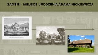 Adam Mickiewicz Autor B Gnyp Ppt