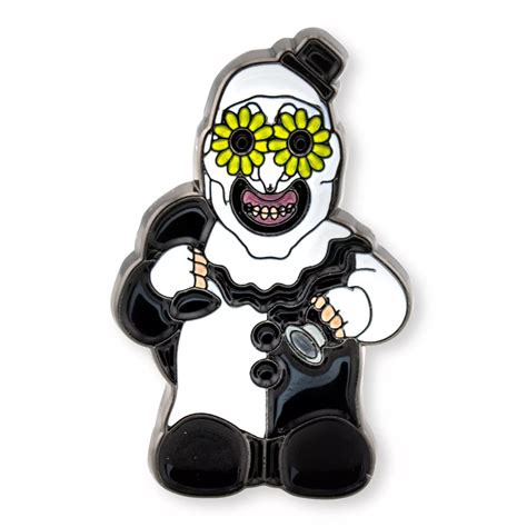 Terrifier 2 Art The Clown Enamel Pin Toynk Exclusive Walmart