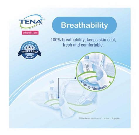 Tena Proskin Slip Maxi Adult Diapers M X S Health Nutrition