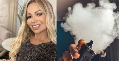 Após uso de cigarro eletrônico a cantora Solange Almeida relata que