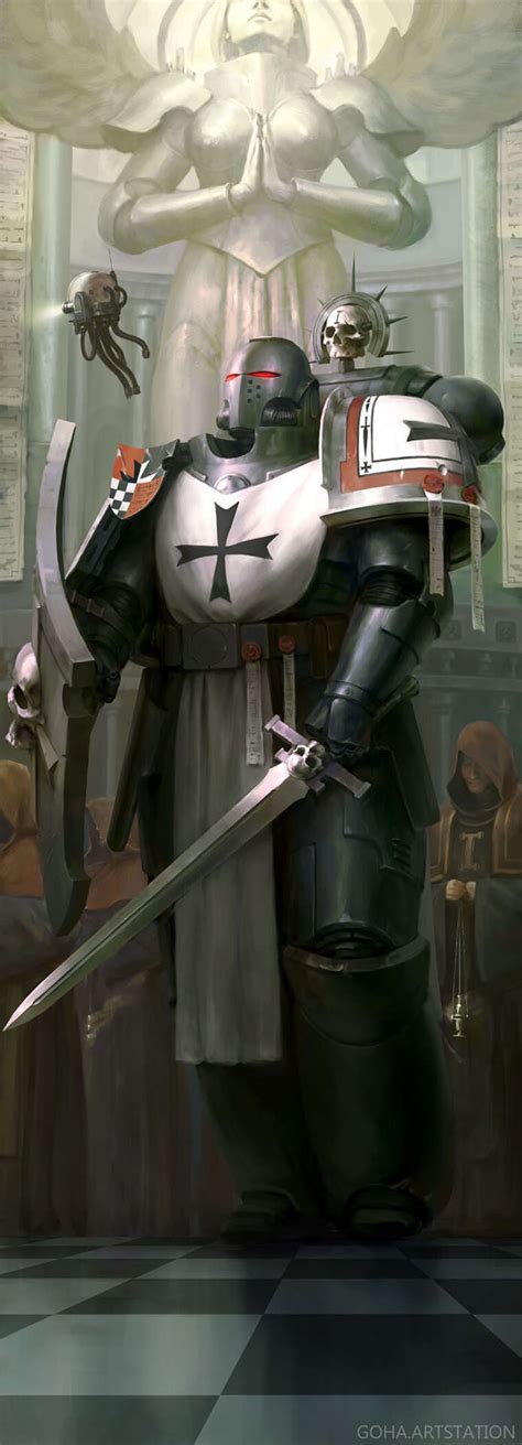 Black Templar Art By Egor Samsonov 40k Gallery