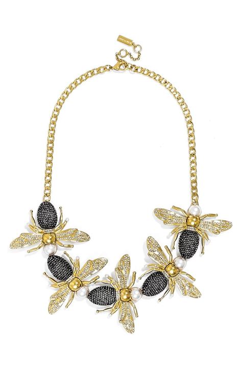 Baublebar Queen Bee Collar Necklace Nordstrom