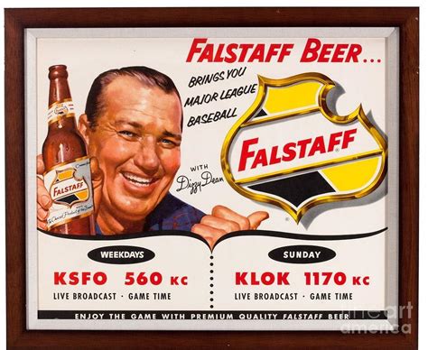 Vintage Falstaff Beer Poster Photograph By Action