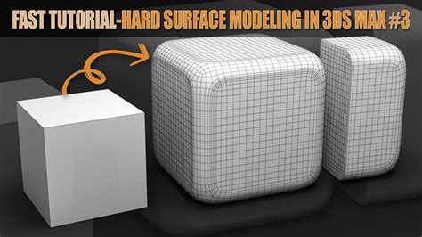 Topology Hard Surface Topology Of Curvature Of Edges In 3ds Max N°18 Youtube