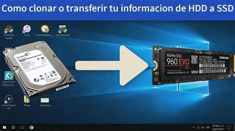 Como Clonar O Transferir Tu Informacion Sin Cables De HDD A SSD M 2