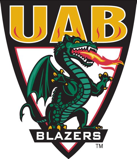 UAB Blazers Logo - Alternate Logo - NCAA Division I u-z (NCAA u-z ...