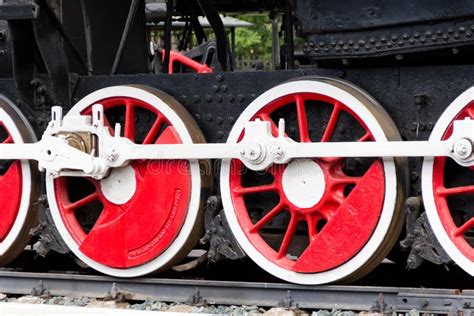 Old Train Wheel Stock Photo Image Of Frame Spoke Freight 45343136