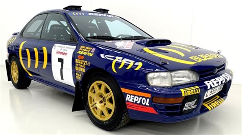 A Subaru Prodrive 555 Once Driven By Colin Mcrae Has Been Sold