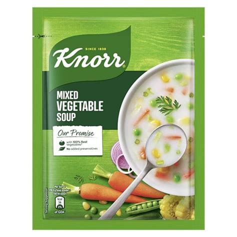 Knorr Classic Mixed Vegetable Soup 40g 42g 50g Weight May Vary