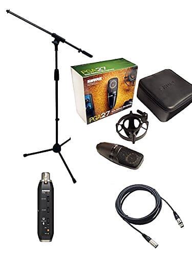 Shure Pga Usb And Xlr Large Diaphragm Side Address Cardioid Reverb