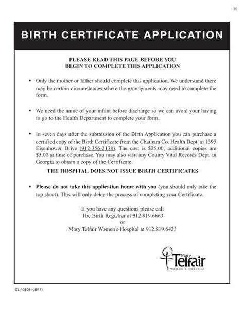 How To Apply For Birth Certificate Copy - Economicsprogress5