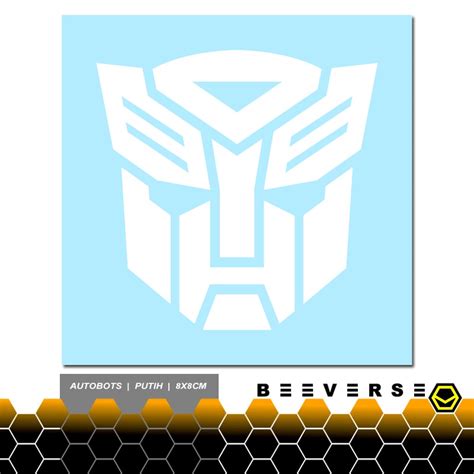 Jual Stiker Mobil Motor Transformers Autobots Cutting Sticker Decal