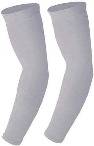 Grey Nylon Arm Sleeve At Rs 42pair Arm Sleeve In Surat Id 23375459391