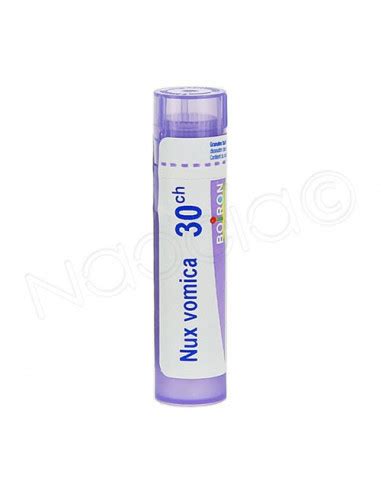 Nux Vomica Tube Granules Boiron Irritabilit Constipation Insomnie