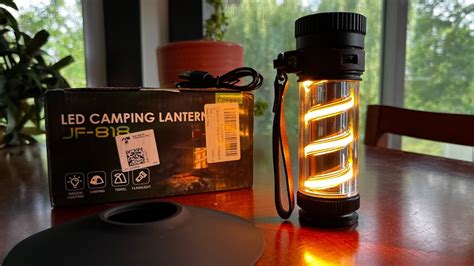 LED Camping Lantern Unboxing YouTube