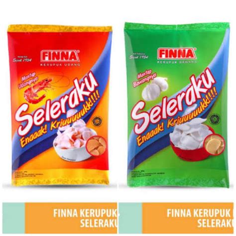 Jual Finna Kerupuk Seleraku Bawang Udang 200gr Bawang Kota Denpasar