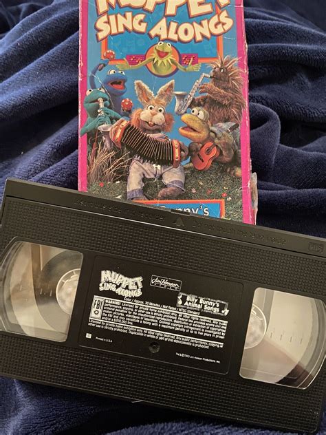 Muppet Sing Alongs Billy Bunnys Animal Songs Vhs 1993 Jim Henson