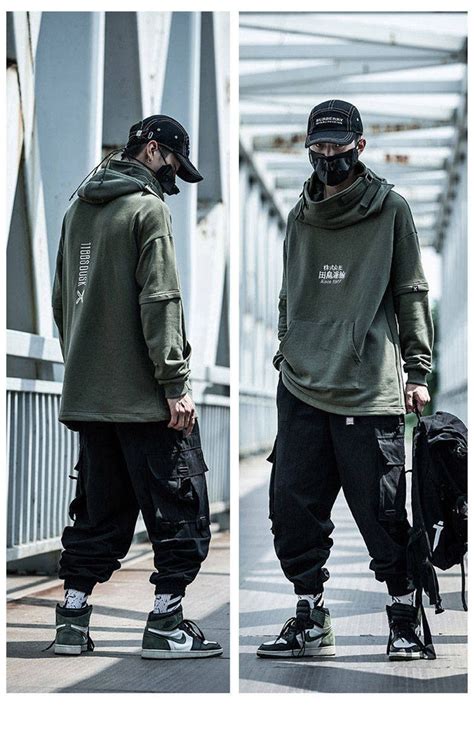 Hip Hop Casual Overalls Cargo Pants Men Fashion Harajuku Harem Pant