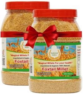 Kadannam Millets Unpolished Organic Combo Of 2 Mixed Siridhanya