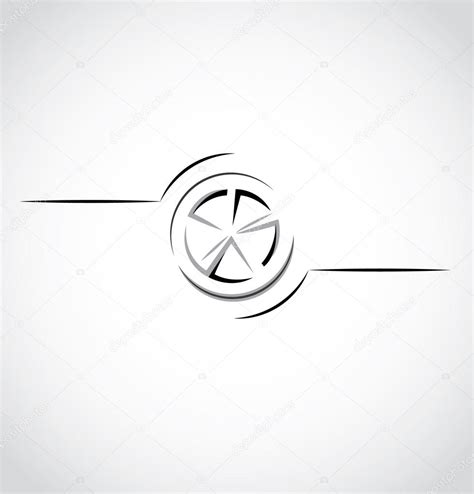 Abstract Car Wheel Rim Logo Stock Vector By Anna Maximenko 83979776